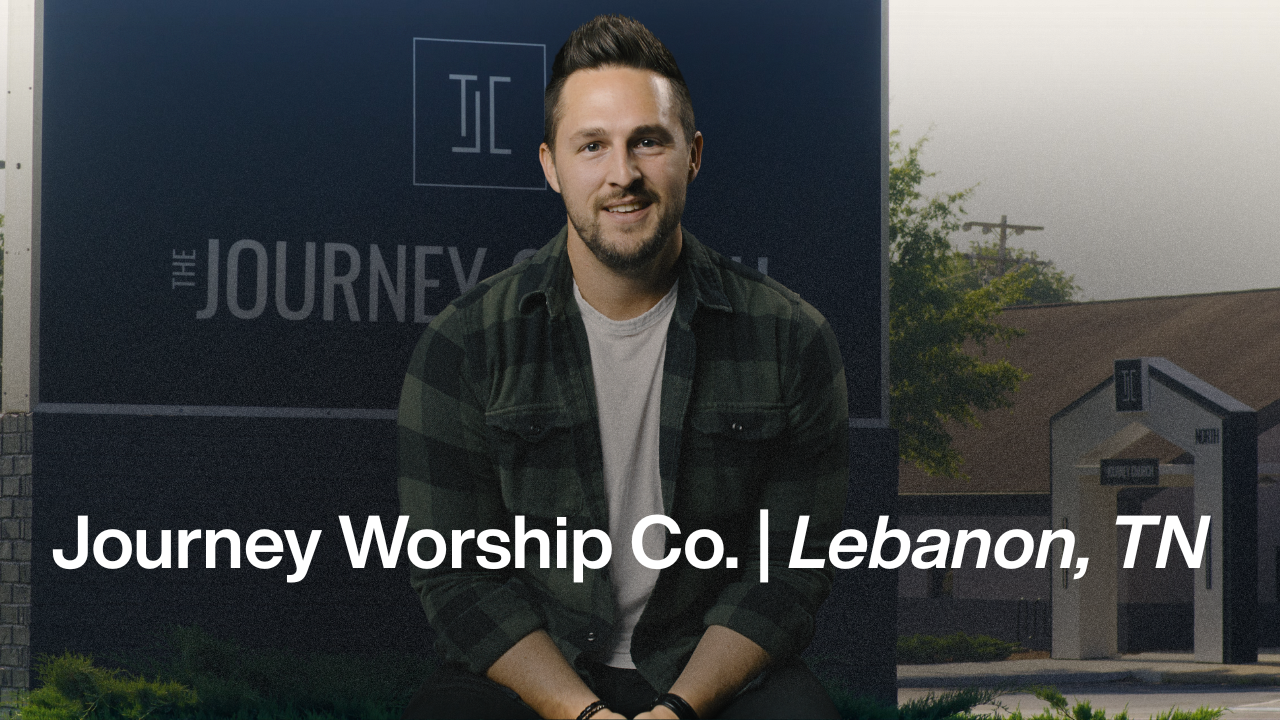 Load video: Who is Journey Worship Co. A short video where Brett details who this worship team is.