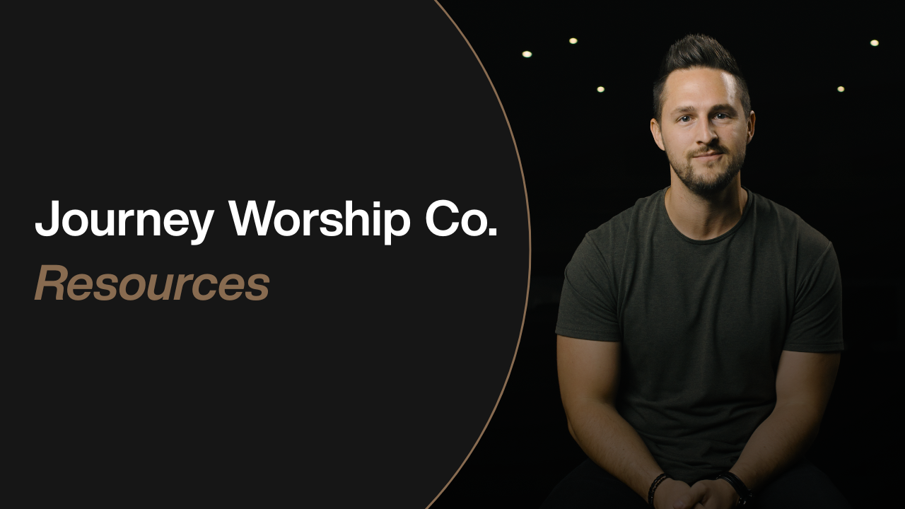 Load video: Welcome to the central hub for all Journey Worship Co. resources — your gateway to the videos, conversations, insights, and creative content we produce to serve worship leaders, musicians, and churches. This page simply points you to where everything lives, whether that’s our website or the JWC YouTube channel.